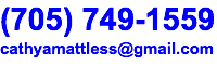 (705) 749-1559 cathyamattless@gmail.com 